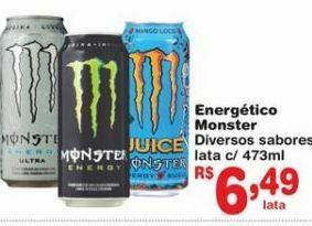 Dia Energético monster 473ml oferta