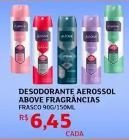 Assaí Atacadista Desodorante aerossol above fragrâncias frasco oferta