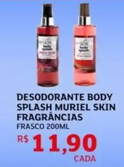 Assaí Atacadista Desodorante body splash muriel skin fragrâncias oferta