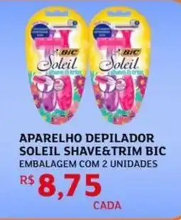 Assaí Atacadista Aparelho depilador soleil shave&trim bic oferta