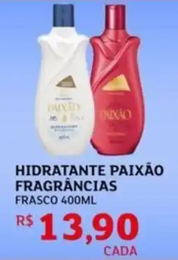 Assaí Atacadista Hidratante paixão fragrâncias frasco oferta