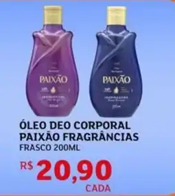 Assaí Atacadista Óleo deo corporal paixão fragrâncias oferta