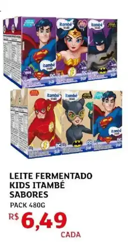 Assaí Atacadista Leite fermentado kids itambé sabores oferta