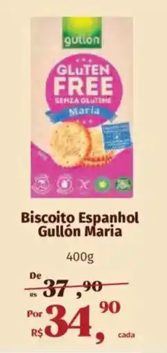 Supermercados Mateus Biscoito Espanhol Gullón Maria oferta