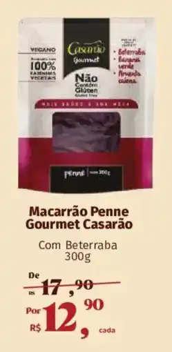 Supermercados Mateus Macarrão Penne Gourmet Casarão Com Beterraba oferta