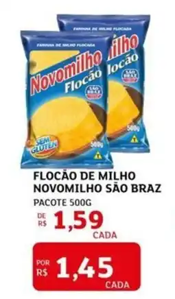 Assaí Atacadista Flocão de milho novomilho são braz oferta