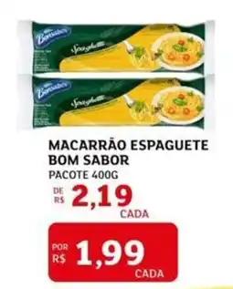 Assaí Atacadista Macarrão espaguete bom sabor oferta