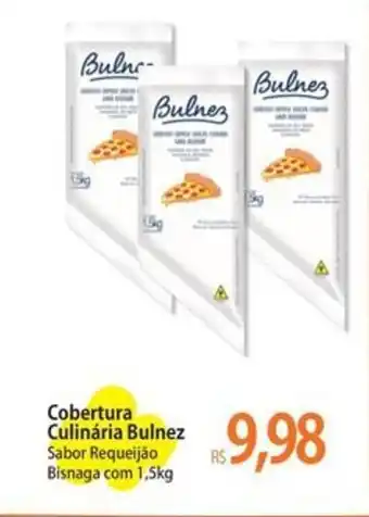 Cobertura Culinária Bulnez Sabor Requeijão Bisnaga