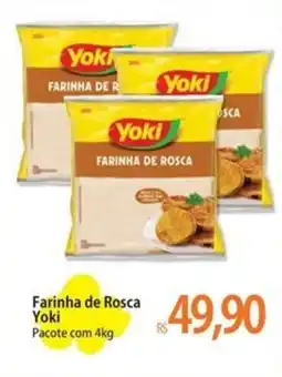 Atacadão Farinha de Rosca Yoki oferta