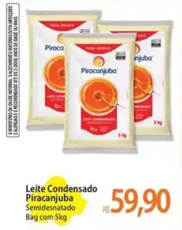 Atacadão Leite Condensado Piracanjuba Semidesnatado Bag oferta