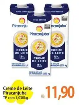 Atacadão Creme de Leite Piracanjuba TP oferta