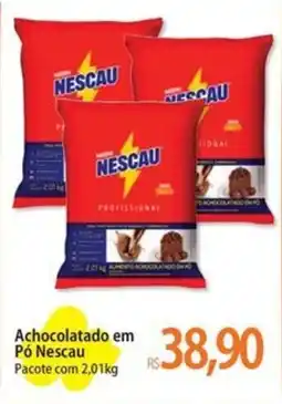Atacadão Achocolatado em Pó Nescau Pacote oferta