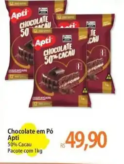 Atacadão Chocolate em Pó Apti oferta