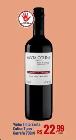 Max Atacadista Vinho Tinto Santa Colina Tipos oferta
