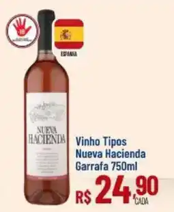 Max Atacadista Vinho Tipos Nueva Hacienda Garrafa oferta