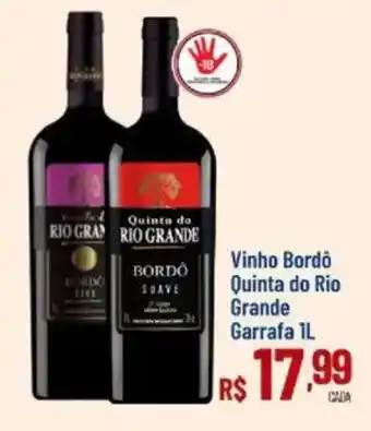 Vinho Bordô Quinta do Rio Grande