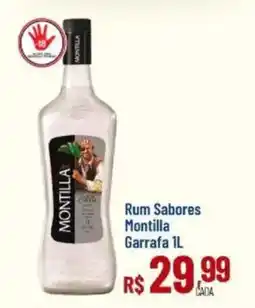 Max Atacadista Rum Sabores Montilla Garrafa oferta