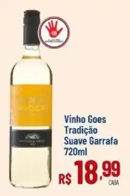 Max Atacadista Vinho Goes Tradição Suave Garrafa oferta