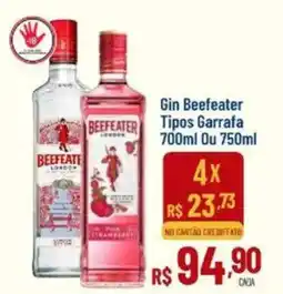 Max Atacadista Gin Beefeater Tipos oferta