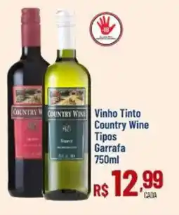 Max Atacadista Vinho Tinto Country Wine Tipos Garrafa oferta