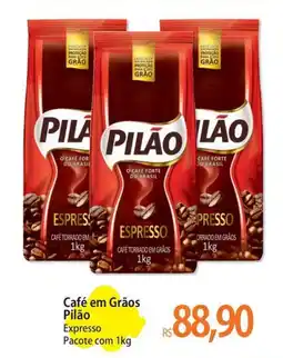 Atacadão Café em Grãos Pilão oferta