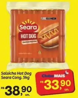 Fort Atacadista Salsicha Hot Dog Seara Cong. oferta