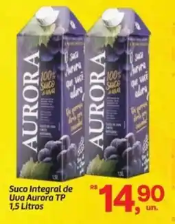 Fort Atacadista Suco Integral de Uva Aurora TP oferta