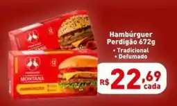 Supermercados Pague Menos Hambúrguer Perdigão oferta