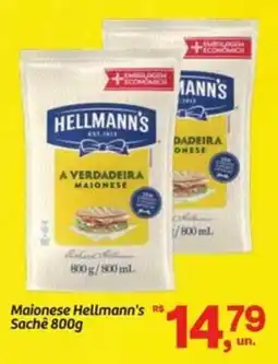 Fort Atacadista Maionese Hellmann's Sachê oferta