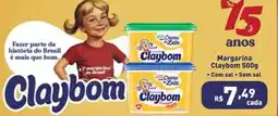 Supermercados Pague Menos Margarina Claybom oferta