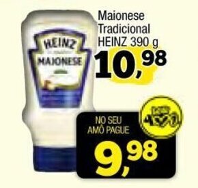 Maionese Tradicional Heinz 390g