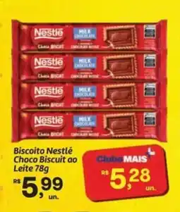 Fort Atacadista Biscoito Nestlé Choco Biscuit ao Leite oferta