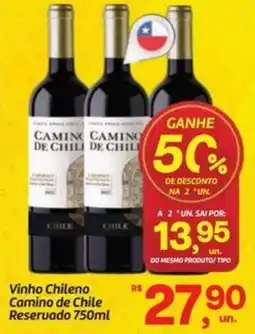 Fort Atacadista Vinho Chileno Camino de Chile Reservado oferta