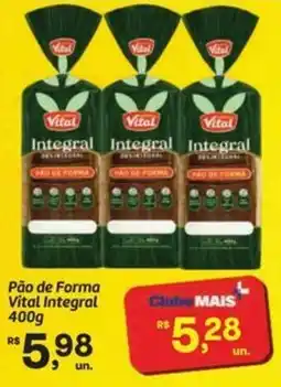 Fort Atacadista Pão de Forma Vital Integral oferta