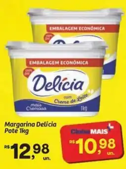 Fort Atacadista Margarina Delícia Pote oferta