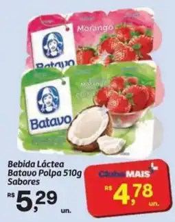 Fort Atacadista Bebida Láctea Batavo Polpa Sabores oferta