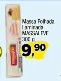 Amarelinha supermercados Massa Folhada Laminada Massa Leve 300g oferta