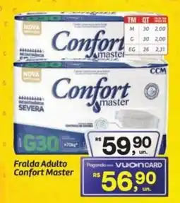 Fort Atacadista Fralda Adulto Confort Master oferta