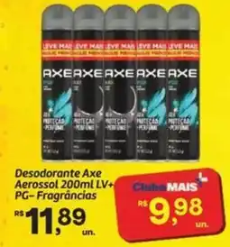 Fort Atacadista Desodorante Axe Aerossol oferta