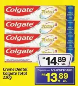 Fort Atacadista Creme Dental Colgate Total oferta