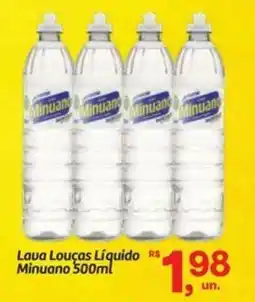 Fort Atacadista Lava Louças Líquido Minuano oferta