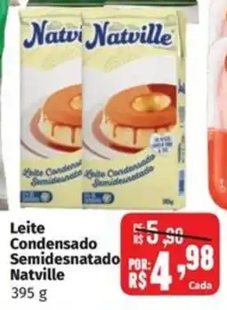 Supermercados Mateus Leite Condensado Semidesnatado Natville oferta