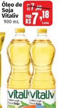 Supermercados Mateus Óleo deSoja Soja Vitaliv oferta