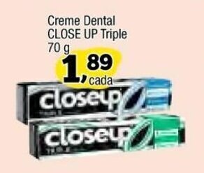 Creme Dental Close Up Triple 70g