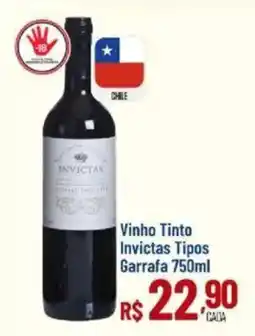 Max Atacadista Vinho Tinto Invictas Tipos Garrafa oferta