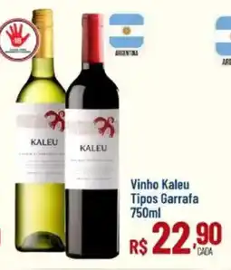 Max Atacadista Vinho Kaleu Tipos Garrafa oferta