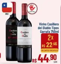 Max Atacadista Vinho Casillero del Diablo Tipos Garrafa oferta