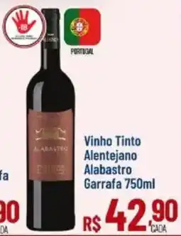 Max Atacadista Vinho Tinto Alentejano Alabastro Garrafa oferta