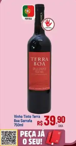 Max Atacadista Vinho Tinto Terra Boa Garrafa oferta