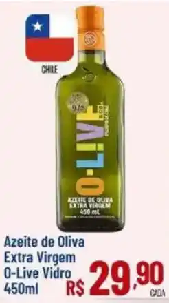 Max Atacadista Azeite de Oliva Extra Virgem O-Live Vidro oferta